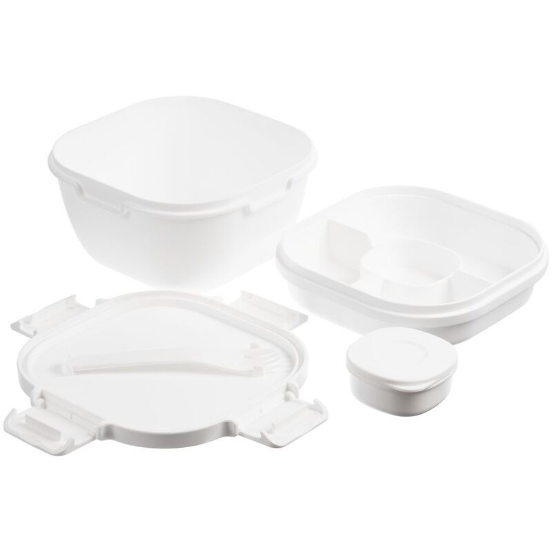 Ланчбокс-салатник Salad Bar, белый арт.17722.60