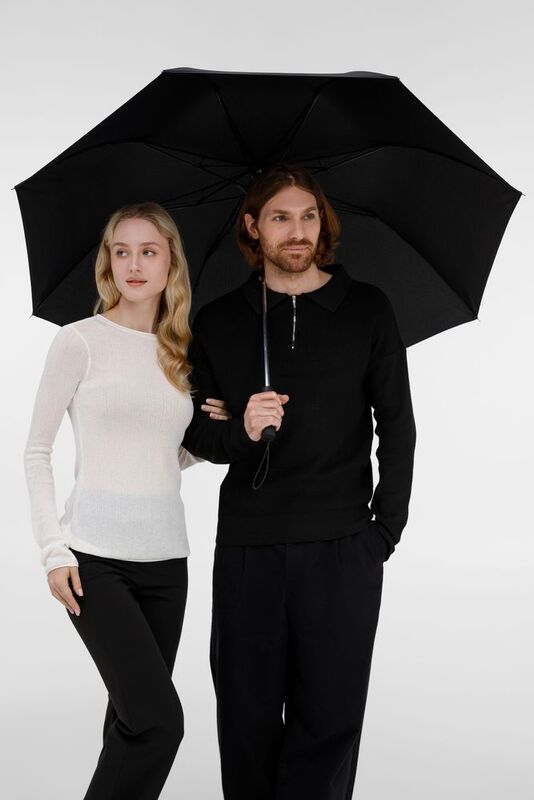 Зонт складной Big Arc, черный арт.17189.30