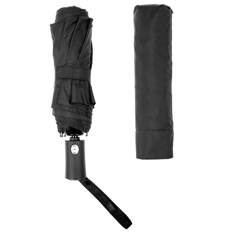 Зонт складной Easy Close, черный арт.17191.30