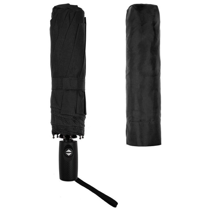 Складной зонт Dome Double с двойным куполом, черный арт.17193.30