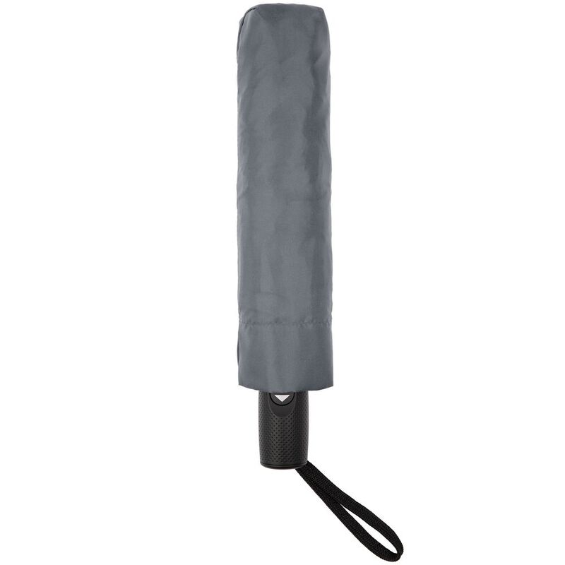 Складной зонт Dome Double с двойным куполом, серый арт.17193.11