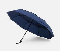 Складной зонт Dome Double с двойным куполом, темно-синий арт.17193.40