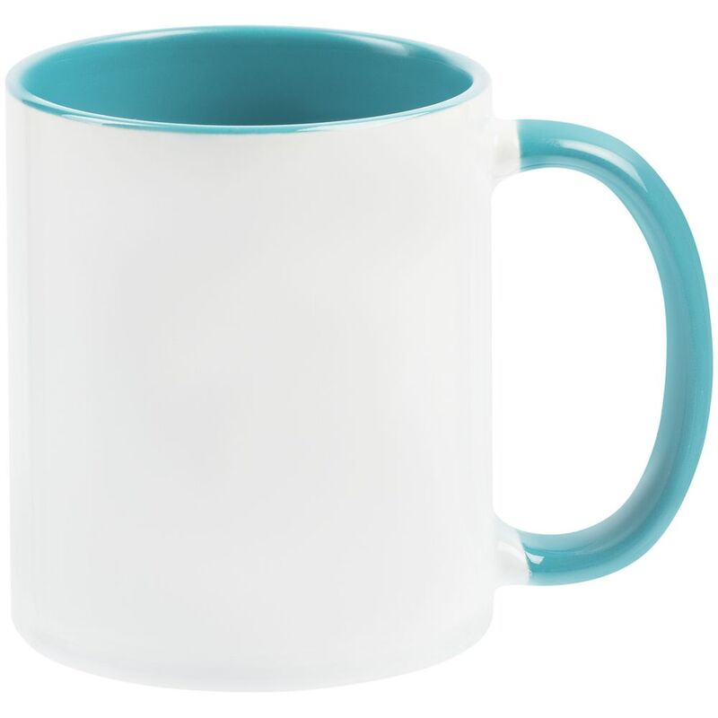 Кружка Promo Plus для сублимационной печати, бирюзовая арт.6579.49