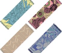 Палантин с бахромой на заказ Rinn Fint, акрил арт.18239.01