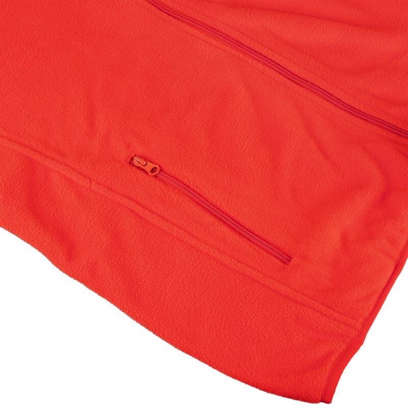 Жилет флисовый унисекс Nesse, красный арт.16773.50