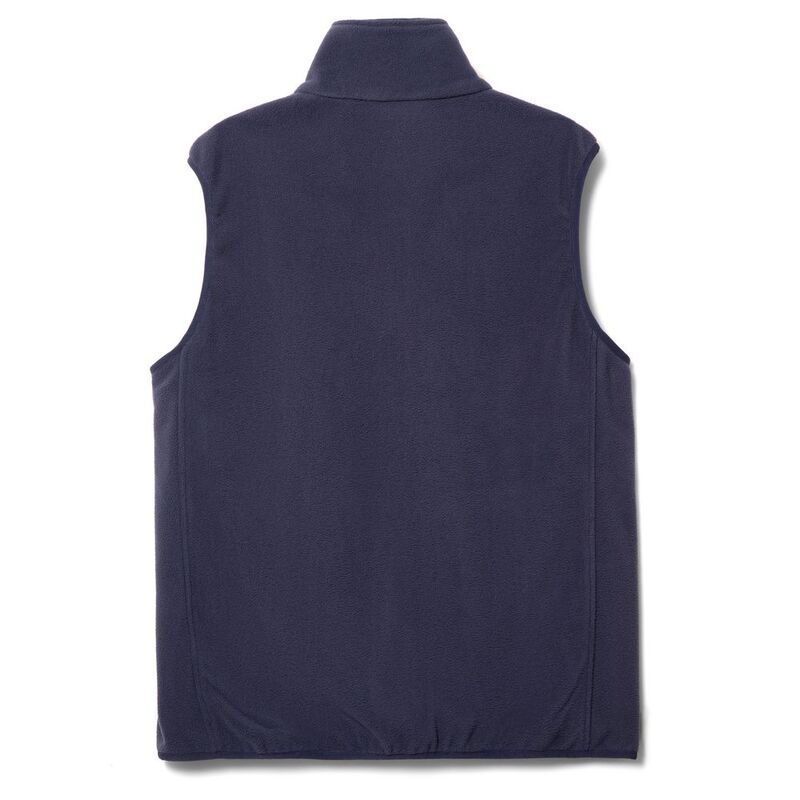 Жилет флисовый унисекс Nesse, темно-синий арт.16773.44