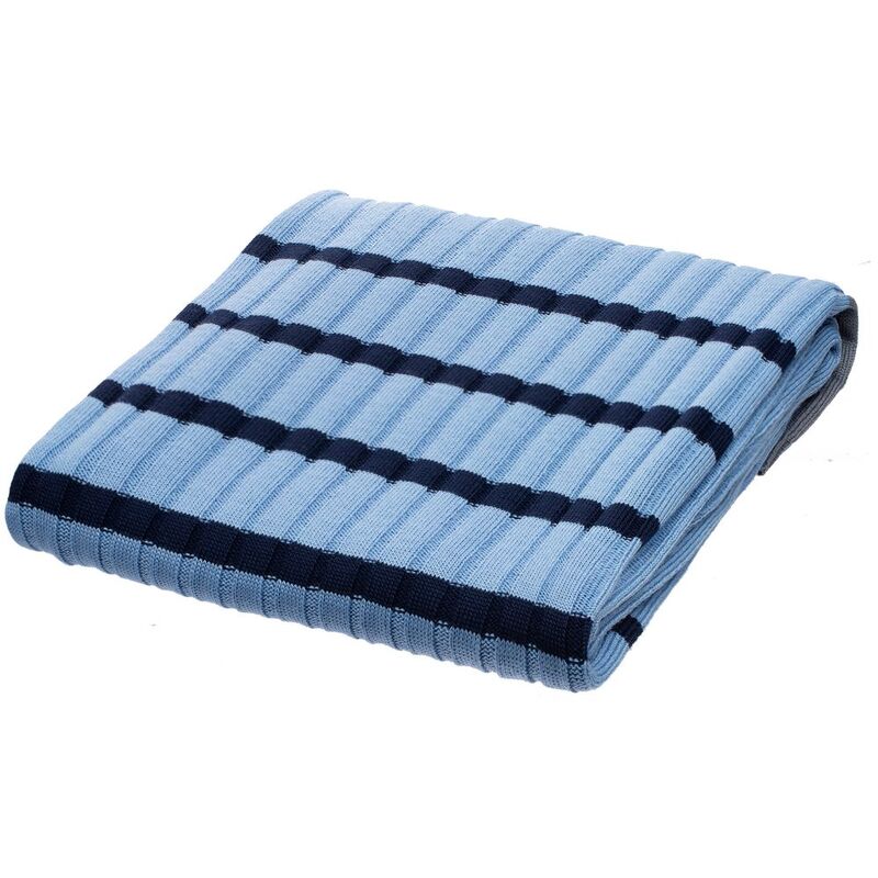 Плед Friolenta, синий с голубым арт.15687.14