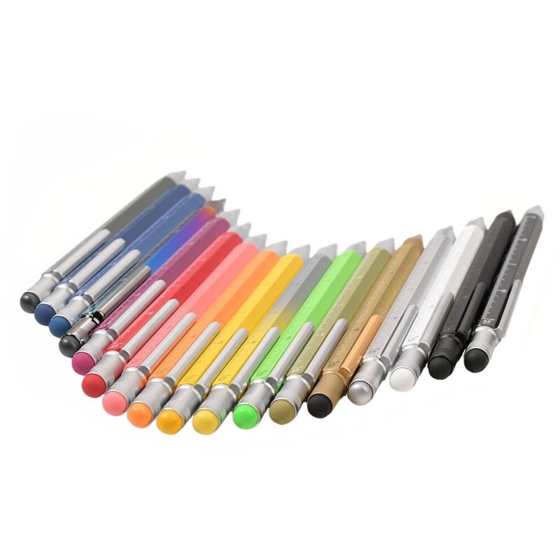 Ручка шариковая Construction, мультиинструмент, золотистая арт.6462.01