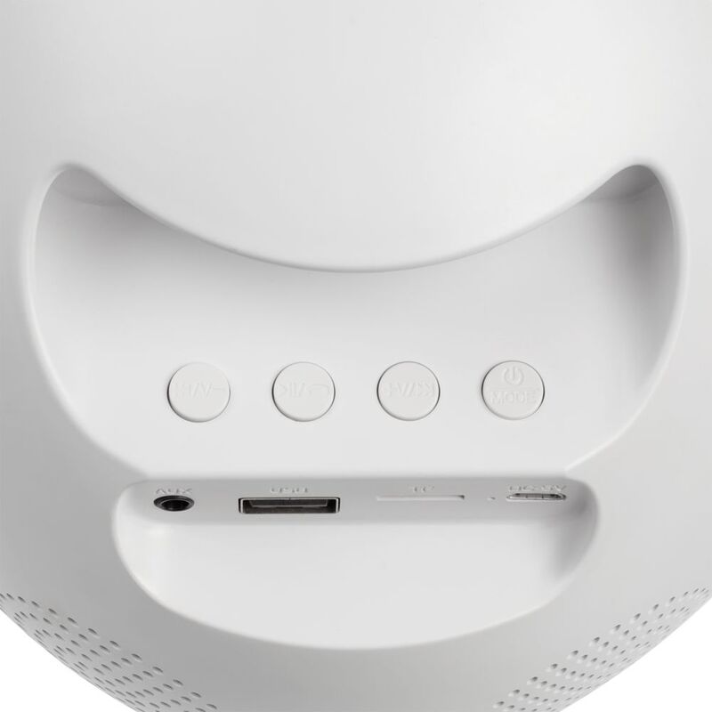 Лампа-колонка со световым будильником dreamTime, ver.2, белая арт.15729.60