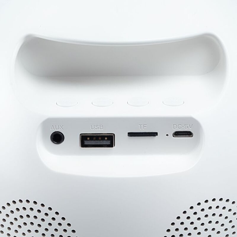 Лампа-колонка со световым будильником dreamTime, ver.2, белая арт.15729.60