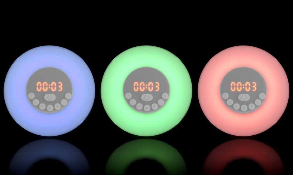 Лампа-колонка со световым будильником dreamTime, ver.2, белая арт.15729.60