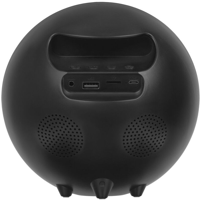 Лампа-колонка со световым будильником dreamTime, ver.2, черная арт.15729.30