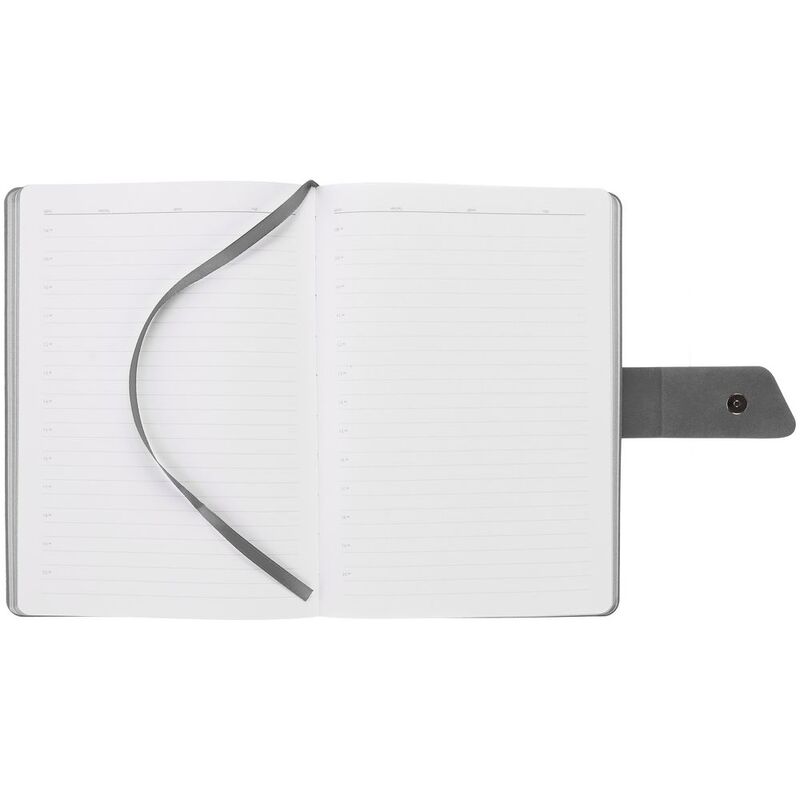 Ежедневник Boom, недатированный, черный с серым арт.15768.31