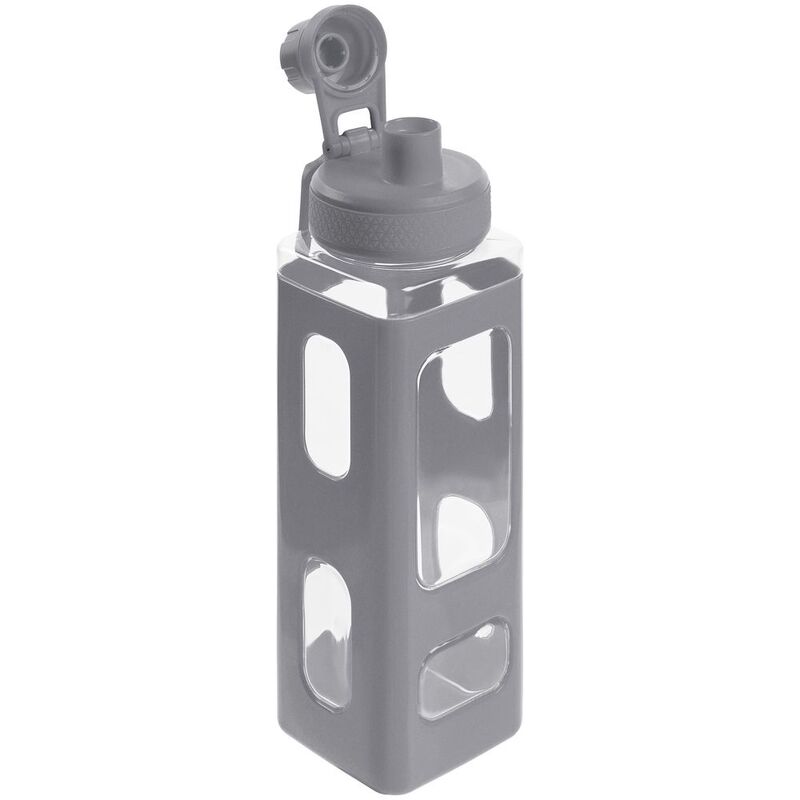 Бутылка для воды Square Fair, серая арт.15728.10