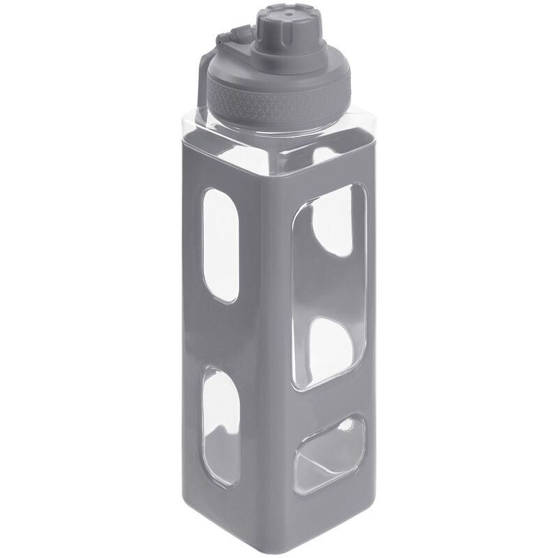 Бутылка для воды Square Fair, серая арт.15728.10