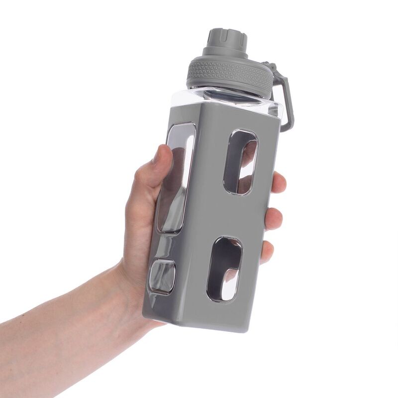 Бутылка для воды Square Fair, серая арт.15728.10