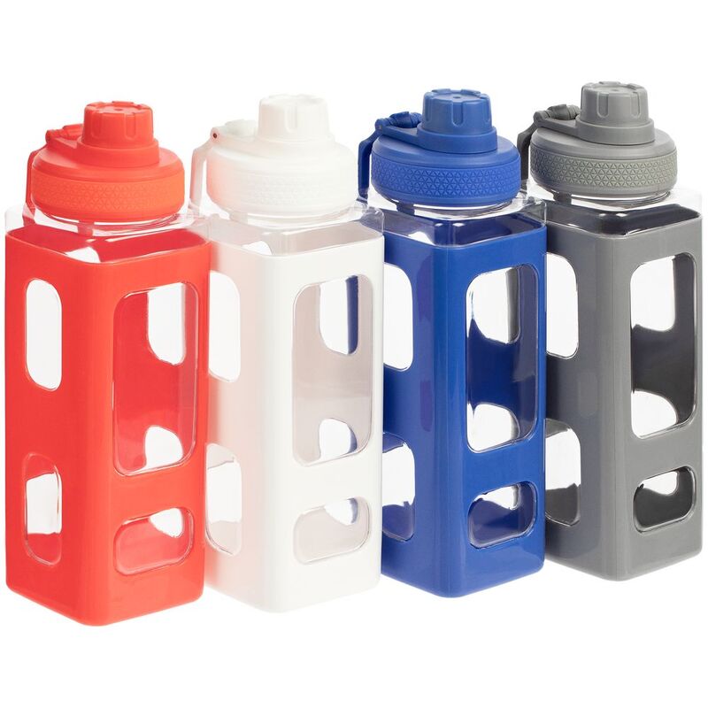 Бутылка для воды Square Fair, серая арт.15728.10