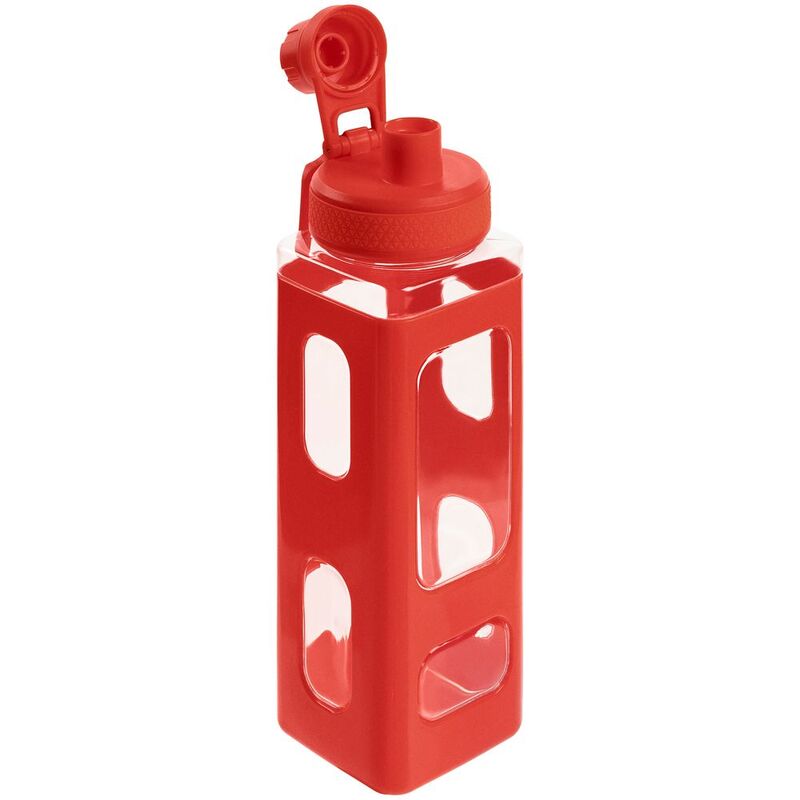 Бутылка для воды Square Fair, красная арт.15728.50