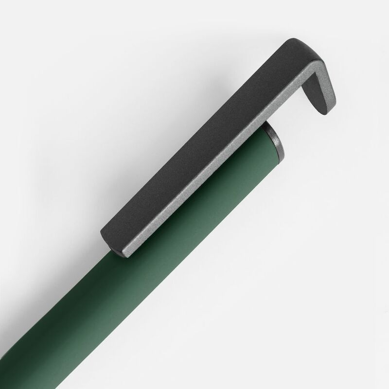 Ручка шариковая Standic с подставкой для телефона, зеленая арт.16169.90