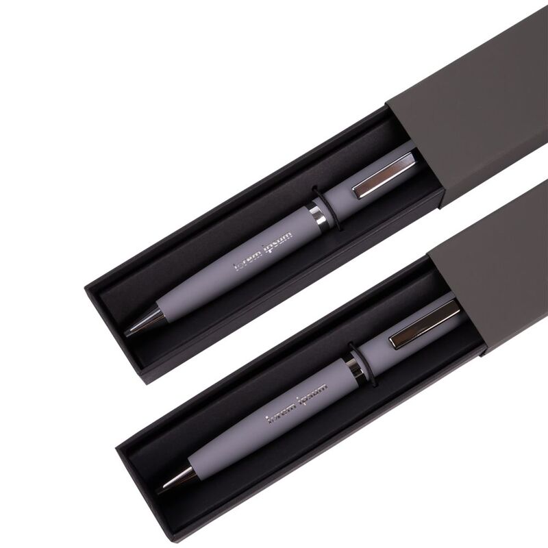 Ручка шариковая Inkish Chrome, серая арт.16173.10