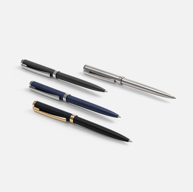 Ручка шариковая Delgado, матовая черная арт.21218.30