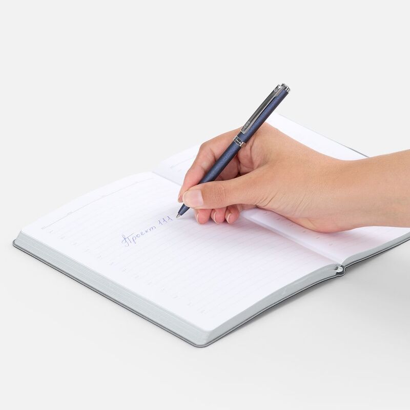 Ручка шариковая Delgado, синяя арт.21218.40