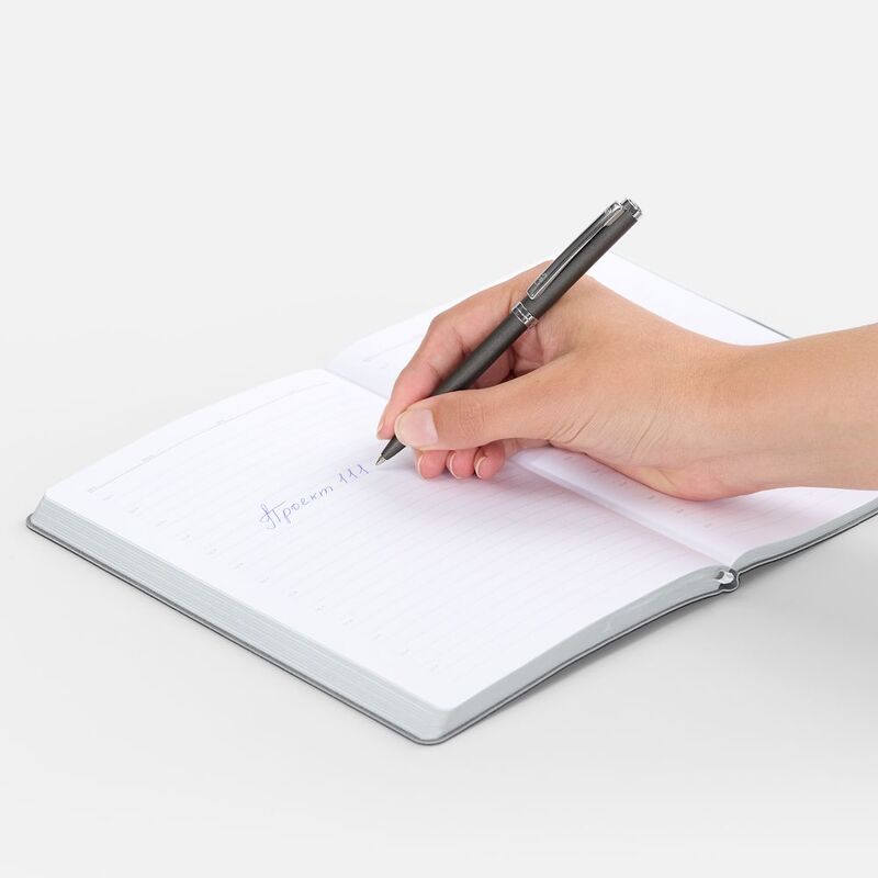 Ручка шариковая Delgado, серая арт.21218.10