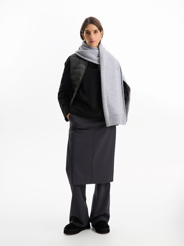 Шарф Cordelia, светло-серый арт.18004.10