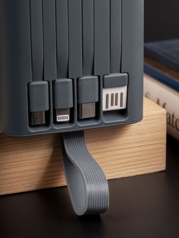 Аккумулятор Trellis Digital 10000 мАч, темно-серый арт.23106.13