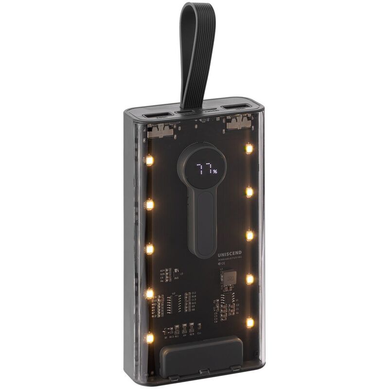 Аккумулятор Trellis Digital 10000 мАч, темно-серый арт.23106.13