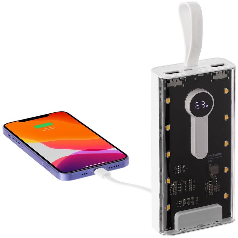 Аккумулятор Trellis Digital 10000 мАч, белый арт.23106.60