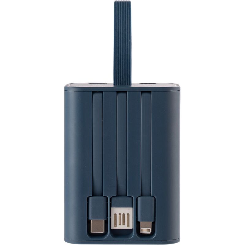 Аккумулятор с быстрой зарядкой Trellis Quick 10000 мАч, синий арт.23107.14