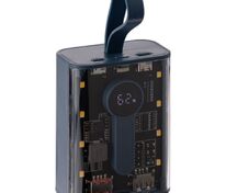 Аккумулятор с быстрой зарядкой Trellis Quick 10000 мАч, синий арт.23107.14