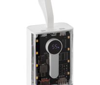 Аккумулятор с быстрой зарядкой Trellis Quick 10000 мАч, белый арт.23107.60