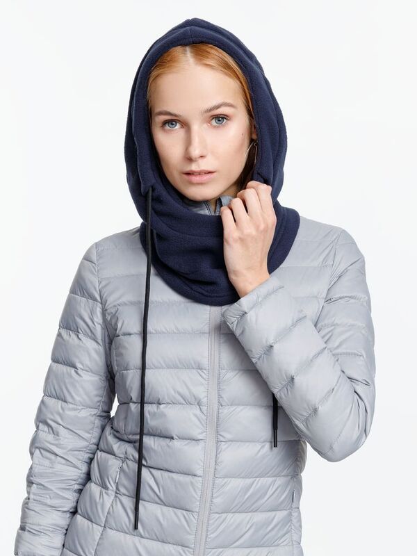 Балаклава-капюшон Nesse, темно-синяя арт.15735.40