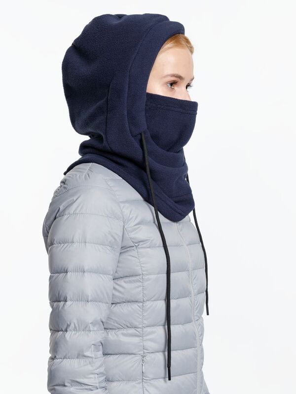 Балаклава-капюшон Nesse, темно-синяя арт.15735.40