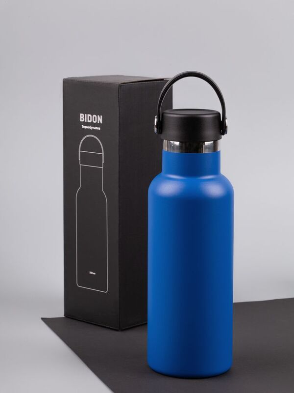Термобутылка Bidon, синяя арт.15739.40