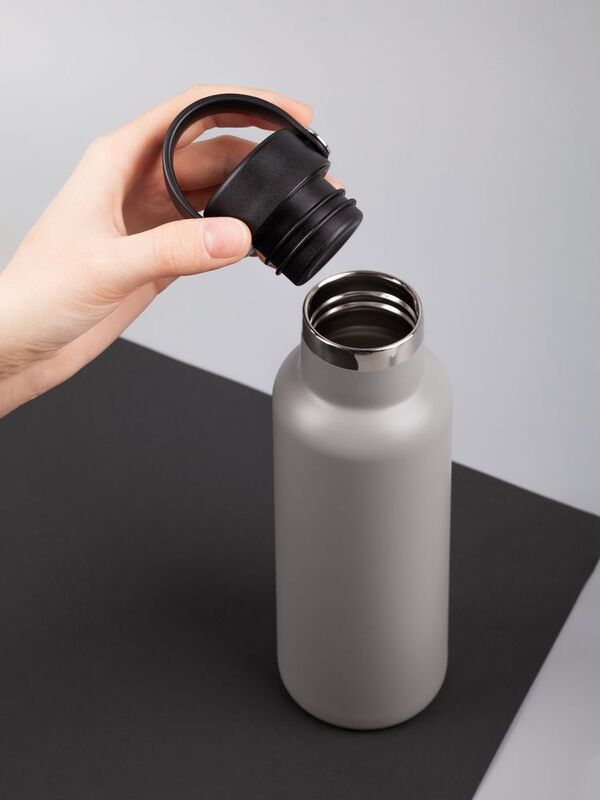 Термобутылка Bidon, серая арт.15739.10