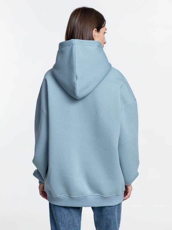 Худи Kulonga Oversize, серо-голубое арт.14101.14
