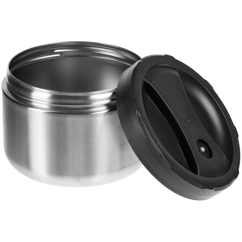 Термос для еды Jiayi в термочехле, черный арт.15957.30