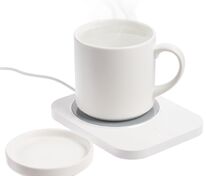 Кружка с подогревом и беспроводной зарядкой dualBase plus, белая арт.15783.60