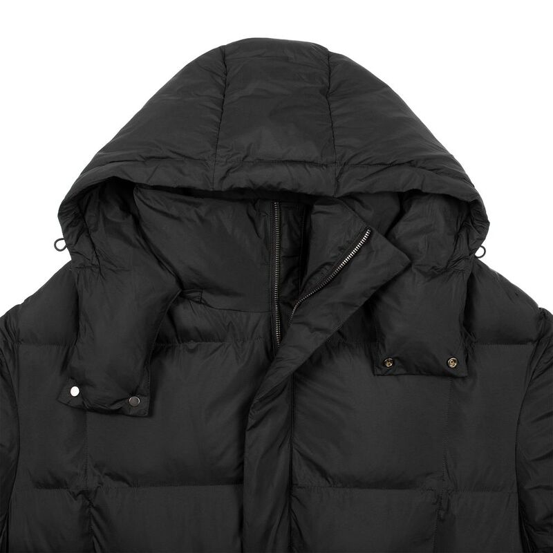 Пуховик унисекс Kapsula, черный арт.15790.30