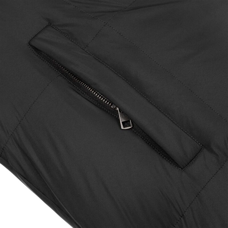 Пуховик унисекс Kapsula, черный арт.15790.30