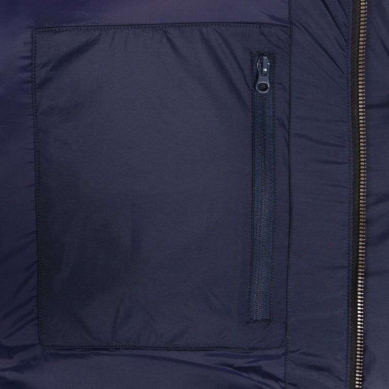 Пуховик унисекс Kapsula, темно-синий арт.15790.40