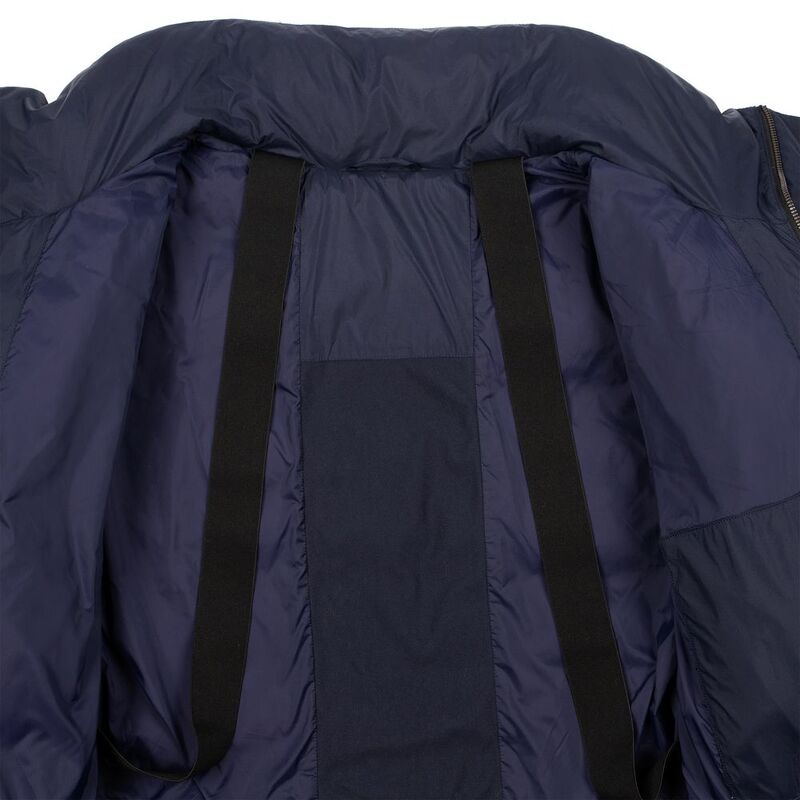 Пуховик унисекс Kapsula, темно-синий арт.15790.40