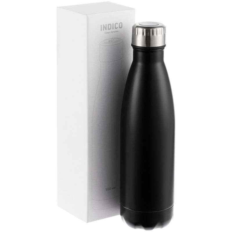 Смарт-бутылка Indico, черная арт.16175.30