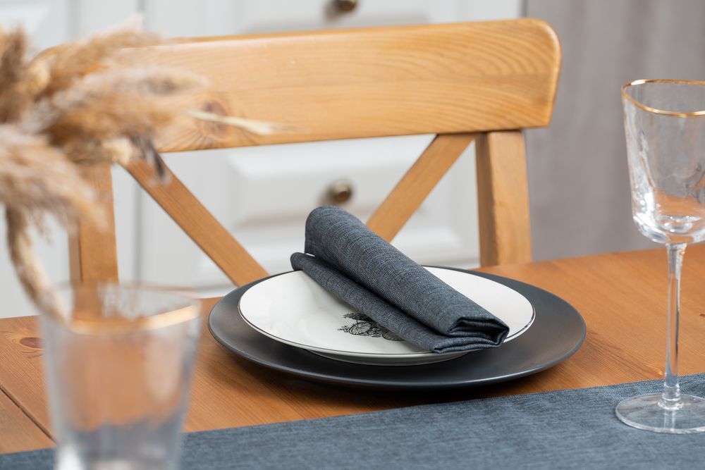 Салфетка сервировочная Settle In, темно-серая арт.15788.31