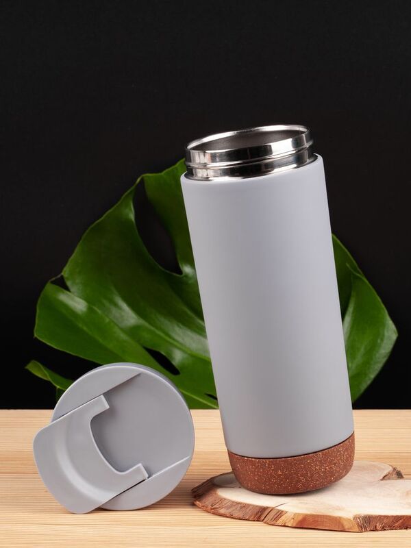 Термостакан Steady, серый арт.13556.10