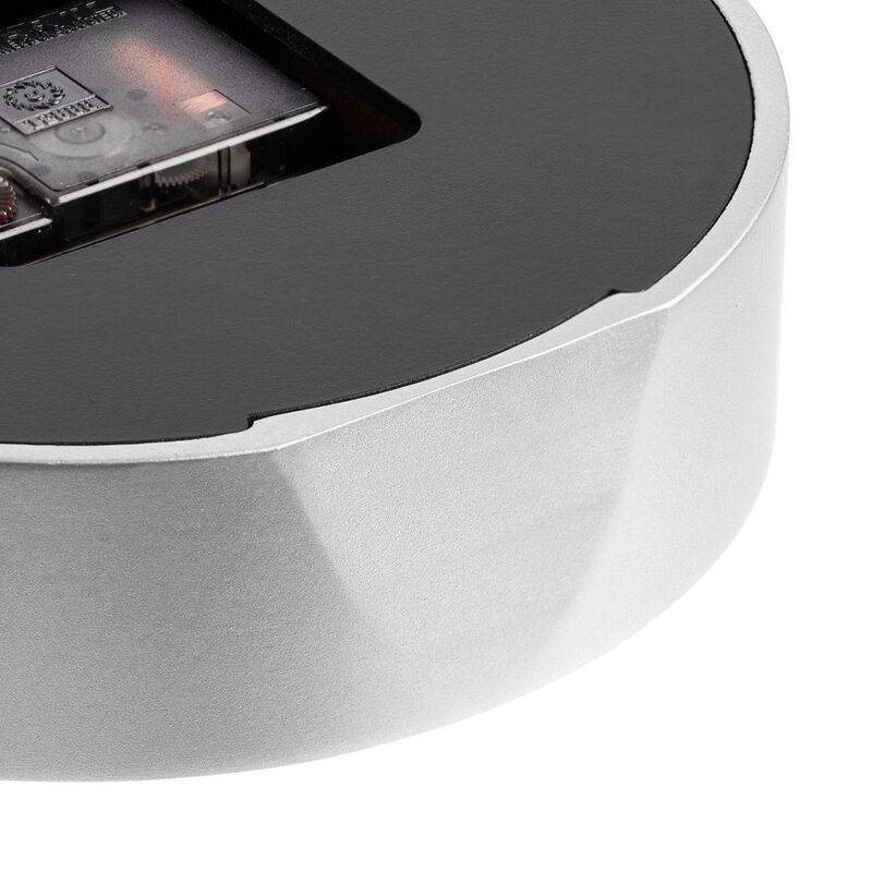 Часы настольные Bronco XXS Sparky, серебристые арт.15798.10