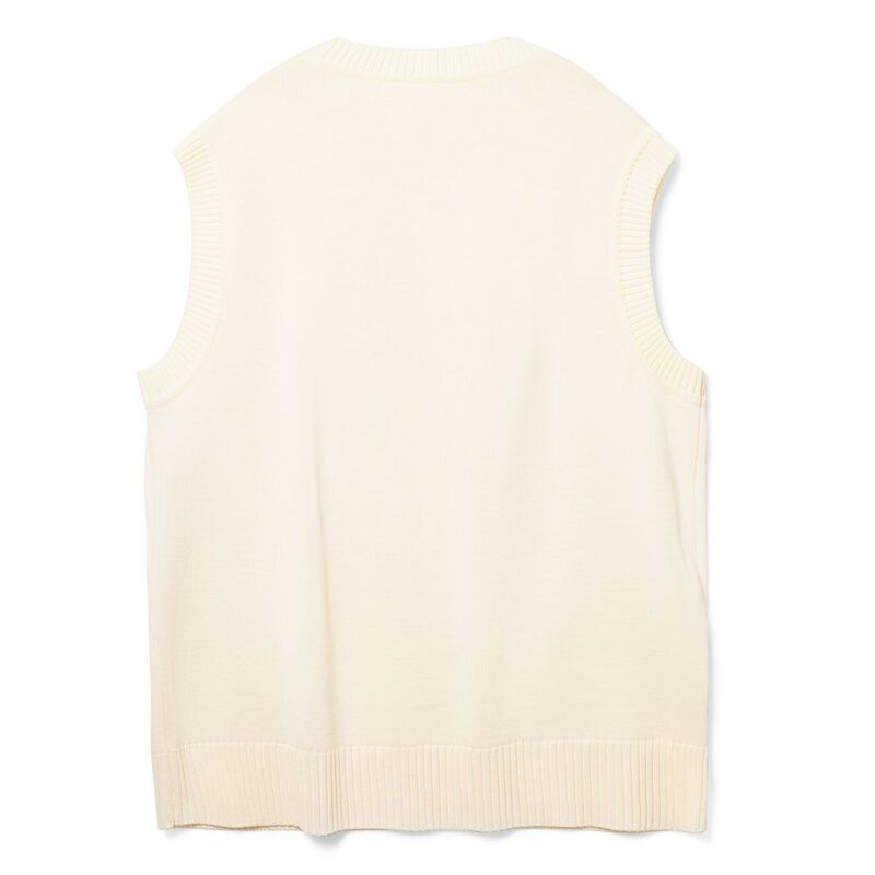 Жилет оверсайз унисекс Tad в сумке, молочно-белый арт.16435.61